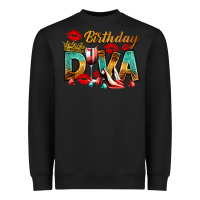 Black birthday diva Heavyweight Sweatshirt - RanaPortraitStore