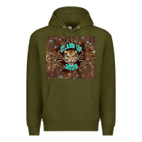 Army Green class of 2023 tiger Premium Hoodie - NancyCooperArtShop