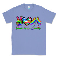Colony Blue peace love equality Classic Tee - HRA Design Shop