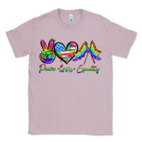 Lilac peace love equality Classic Tee - HRA Design Shop