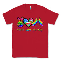 Red peace love equality Classic Tee - HRA Design Shop