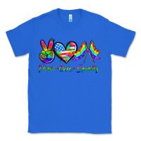 True Royal peace love equality Classic Tee - HRA Design Shop