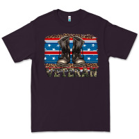 Plum armed forces day veteran Premium Tee - Artiststas