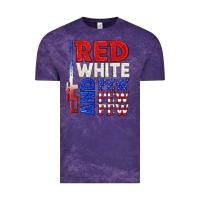 Red White And Pew Pew Pew Vintage Tee | Teevron