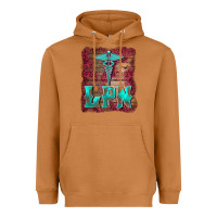 Licensed Practical Nurse Medical Symbol  Background Heavyweight Hoodie | Teevron