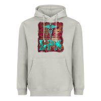 Moon Dust licensed practical nurse medical symbol  background Heavyweight Hoodie - BarkalooDesign