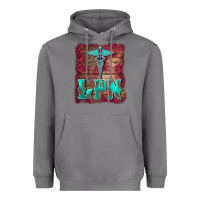 Storm licensed practical nurse medical symbol  background Heavyweight Hoodie - BarkalooDesign