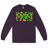 Plum St. patricks day mom Long Sleeve Tee - Neo Western