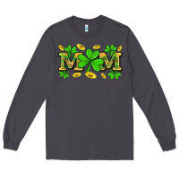 Smoke St. patricks day mom Long Sleeve Tee - Neo Western