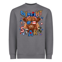 Storm oh my stars highland cow Heavyweight Sweatshirt - RanaPortraitStore