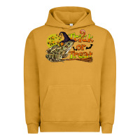 Pigment Peanut Butter Trick Or Treat With Frog Urban Hoodie - LillyAllenDesigns