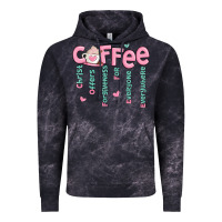 Cloud Black coffee and christ Vintage Hoodie - MaliasSmallBusiness