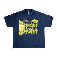Navy life is  make it sweet Urban Heavy Tee - texasbilliewilder