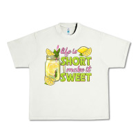 Pistachio life is  make it sweet Urban Heavy Tee - texasbilliewilder