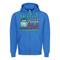 True Royal dentist make great flossophers Zipper Hoodie - JahusDesignShop