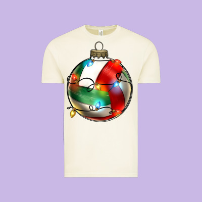 Vintage Tee christmas  volleyball