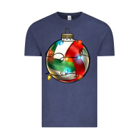 Vintage Denim christmas  volleyball Vintage Tee - Zillion Design Studio