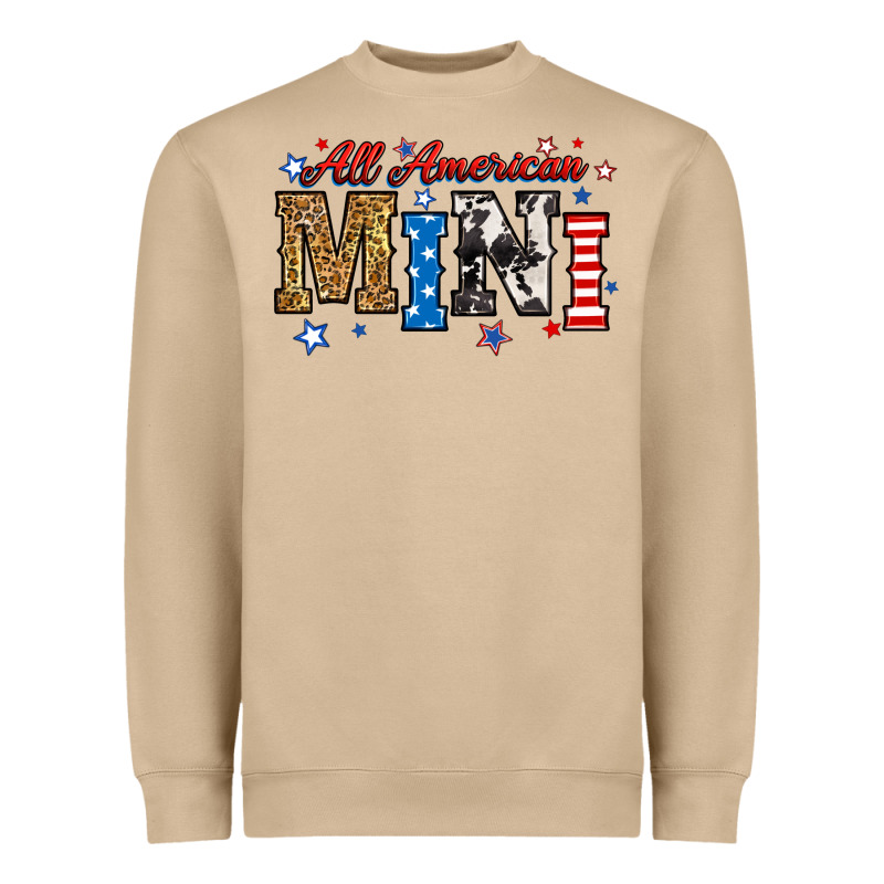 All American Mini Heavyweight Sweatshirt by RanaPortraitStore | Teevron