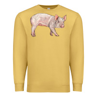 Antique Gold american yorkshire pig  baby Premium Sweatshirt - LillyAllenDesigns