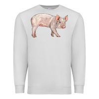 Dove Grey american yorkshire pig  baby Premium Sweatshirt - LillyAllenDesigns