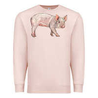 Pale Pink american yorkshire pig  baby Premium Sweatshirt - LillyAllenDesigns