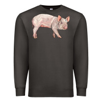 Smoke american yorkshire pig  baby Premium Sweatshirt - LillyAllenDesigns