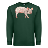 Sports Green american yorkshire pig  baby Premium Sweatshirt - LillyAllenDesigns