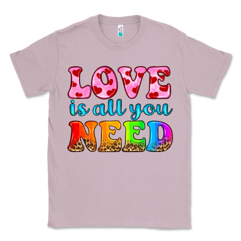 Love Is All You Need Classic Tee by HRA Design Shop | Teevron