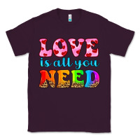 Plum love is all you need Classic Tee - HRA Design Shop