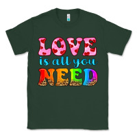 Sports Green love is all you need Classic Tee - HRA Design Shop