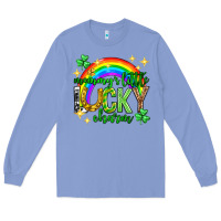 Colony Blue St. Patrick's Day Mommy's little lucky charm Long Sleeve Tee - Neo Western