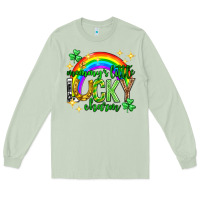 Matcha St. Patrick's Day Mommy's little lucky charm Long Sleeve Tee - Neo Western