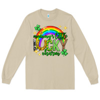 Mushroom St. Patrick's Day Mommy's little lucky charm Long Sleeve Tee - Neo Western