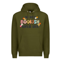 Army Green in my bookish girlie era Premium Hoodie - MaliasSmallBusiness