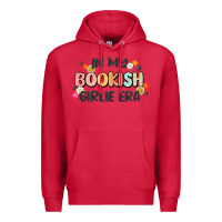 Cardinal in my bookish girlie era Premium Hoodie - MaliasSmallBusiness