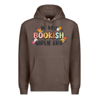 Coffee in my bookish girlie era Premium Hoodie - MaliasSmallBusiness