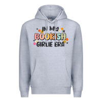 Heather Grey in my bookish girlie era Premium Hoodie - MaliasSmallBusiness