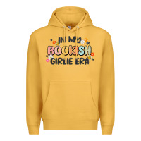 Mustard in my bookish girlie era Premium Hoodie - MaliasSmallBusiness
