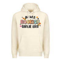 Sandshell in my bookish girlie era Premium Hoodie - MaliasSmallBusiness