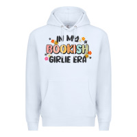 White in my bookish girlie era Premium Hoodie - MaliasSmallBusiness