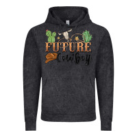 Vintage Black future cowboy Vintage Hoodie - MaliasSmallBusiness