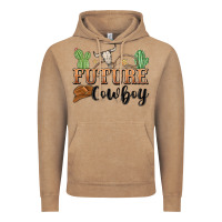 Vintage Coffee future cowboy Vintage Hoodie - MaliasSmallBusiness
