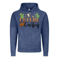 Vintage Denim future cowboy Vintage Hoodie - MaliasSmallBusiness