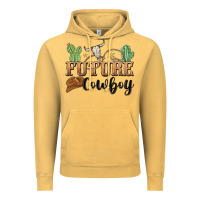 Vintage Mustard future cowboy Vintage Hoodie - MaliasSmallBusiness