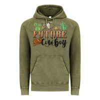 Vintage Olive future cowboy Vintage Hoodie - MaliasSmallBusiness