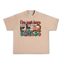 Burro i'm just here for the snacks Urban Heavy Tee - Zillion Design Studio