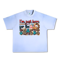 Grape Ice i'm just here for the snacks Urban Heavy Tee - Zillion Design Studio