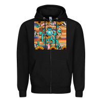Black floss boss Zipper Hoodie - JahusDesignShop