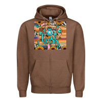 Chestnut floss boss Zipper Hoodie - JahusDesignShop