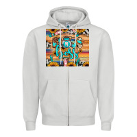 Dove Grey floss boss Zipper Hoodie - JahusDesignShop